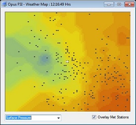 OpusFSX small weather map